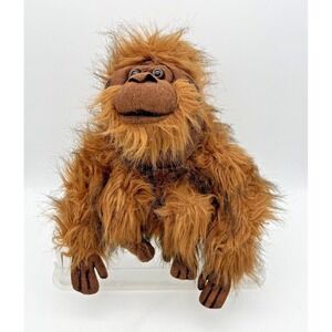 Rainforest Rudy "Harry D" Plush Orangutan 9" Great Ape Primate Fuzzy Brown